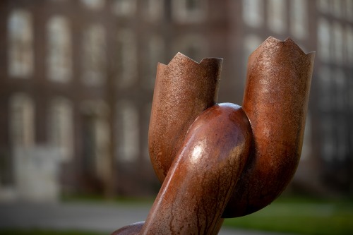 Close up of the memorial