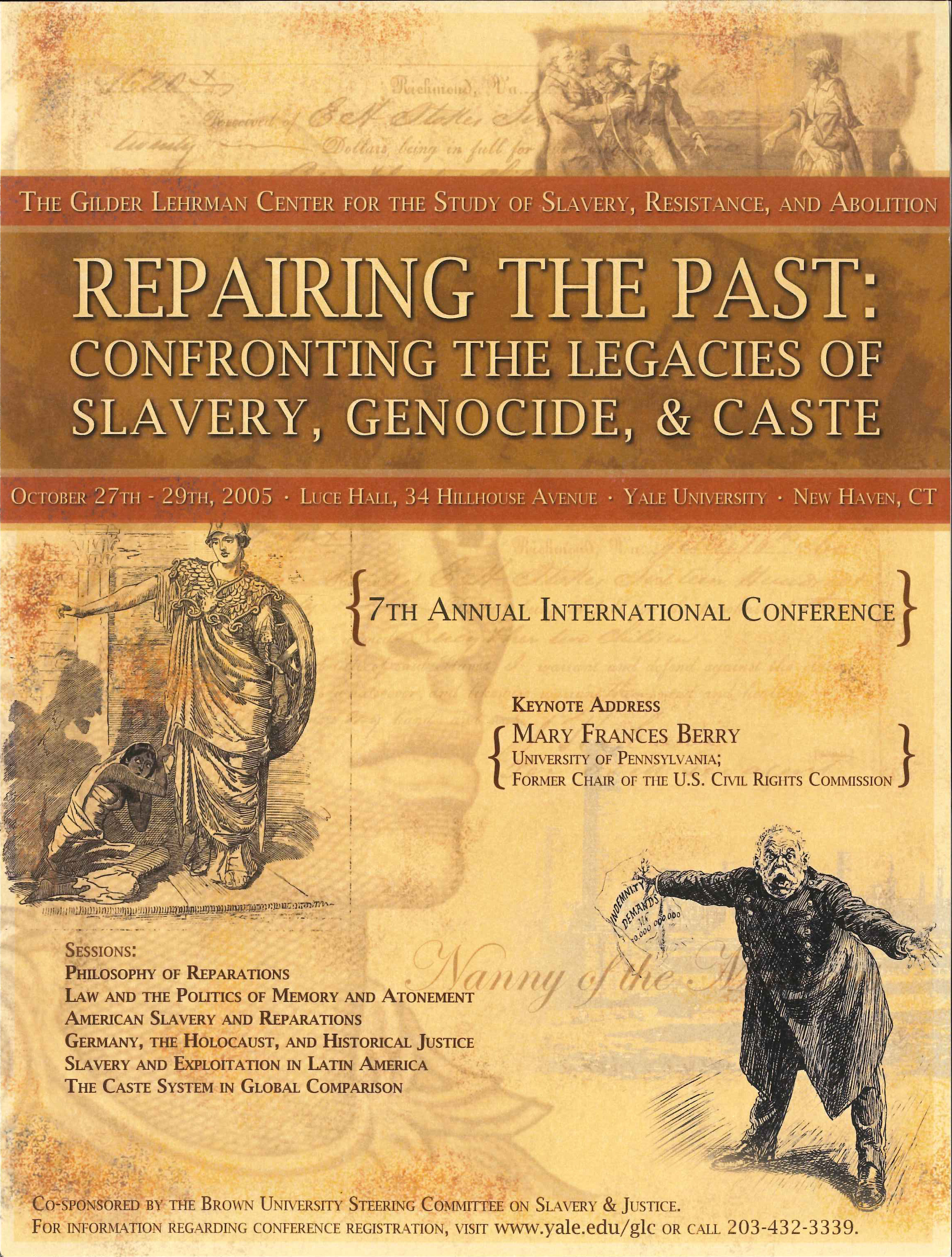 Poster for Repairing the Past